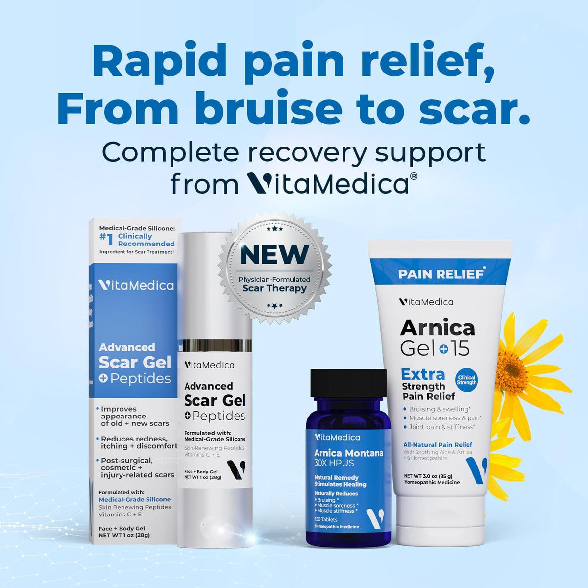 VitaMedica Crème Arnica + Vitamine K 50g environnement de soin
