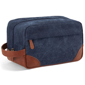 Vorspack trousse de toilette bleue marine vue de face