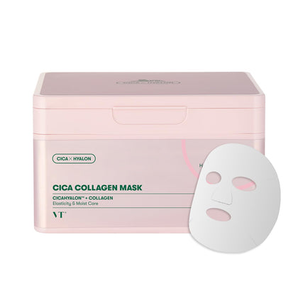VT COSMETICS CICA Collagen Daily Mask 30 masques en boîte