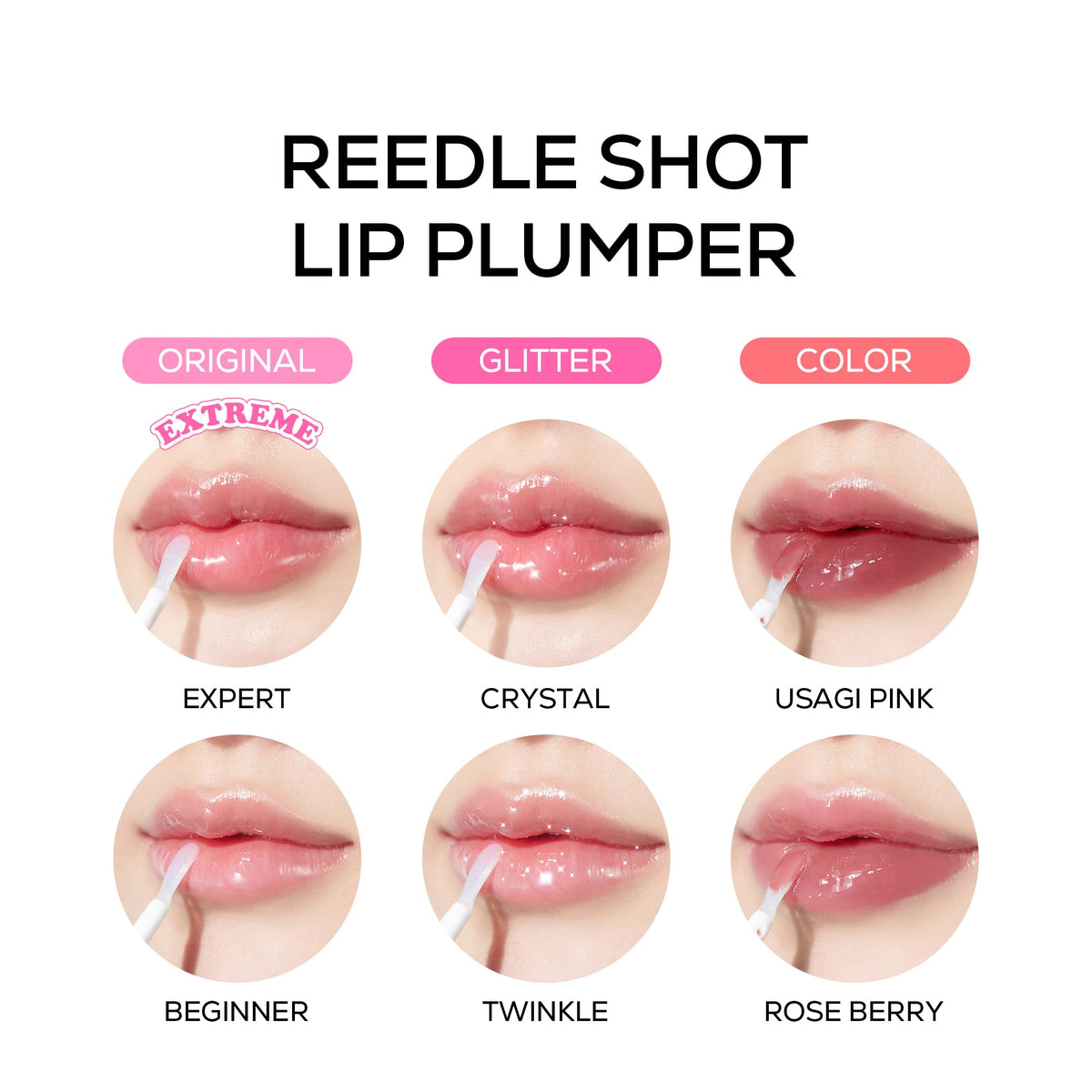 VT COSMETICS Lip Plumper Usagi Pink 18g en situation d'utilisation
