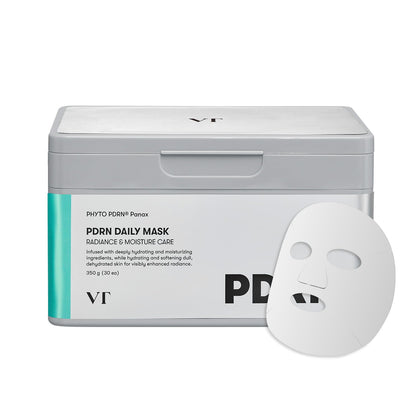 VT COSMETICS Masque Hydratant Quotidien PDRN 30 Feuilles en emballage