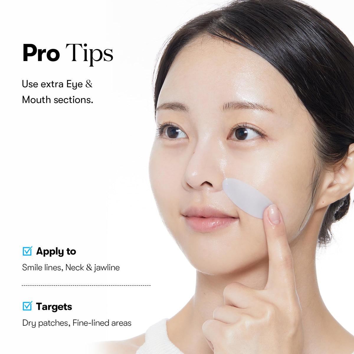 VT COSMETICS masque hydrogel avant après utilisation