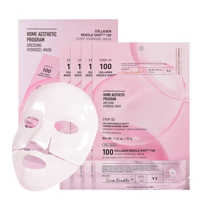 VT COSMETICS Masque Hydrogel Collagène 2 Étapes 100ml vue avant