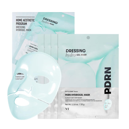 VT COSMETICS Masque Hydrogel PDRN Vegan au Ginseng Coréen, emballage avant