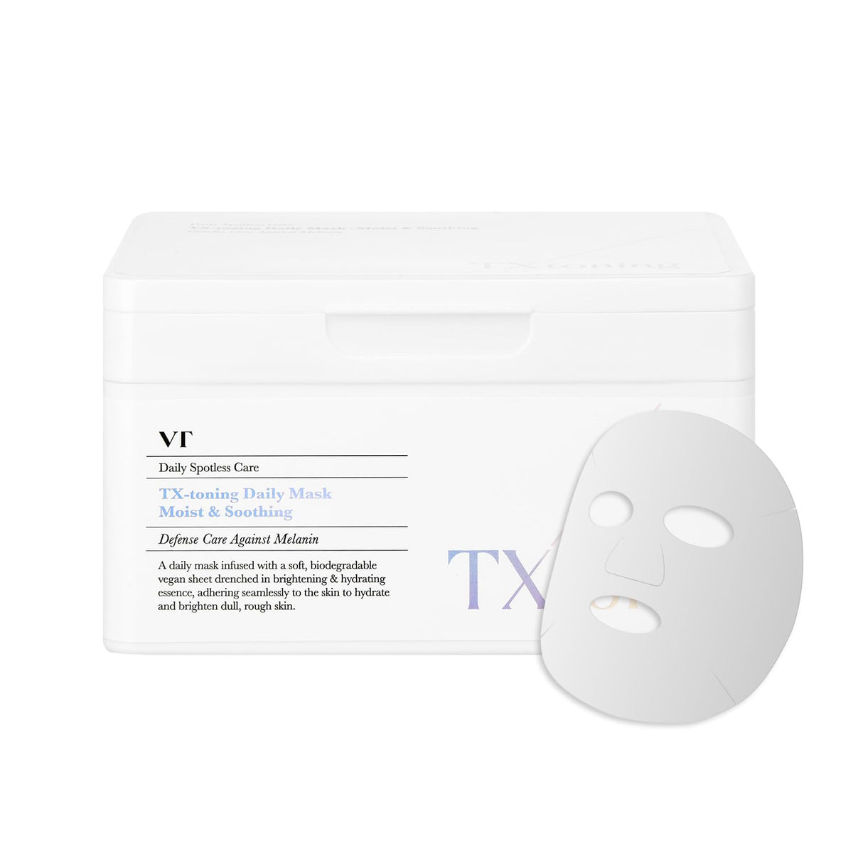 VT COSMETICS Masque Quotidien Toning 30 Feuilles vue avant