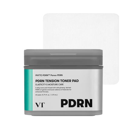 VT COSMETICS PDRN Tension Toner Pad 60 unités vue avant