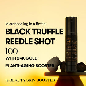 VT COSMETICS Sérum Reedle Shot Truffe Noire 50ml avec bouchon ouvert