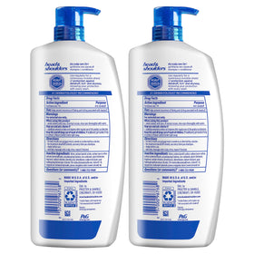 Vue aérienne des flacons de Shampoing Anti-Pelliculaire Head & Shoulders