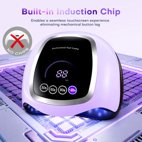 Vue arrière de la lampe à ongles Gugusure 180W