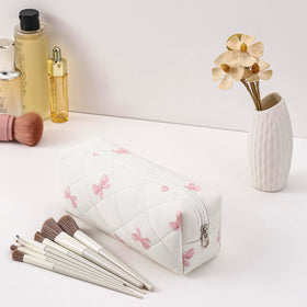 Vue arrière de la trousse de maquillage HHQQWZ en coton