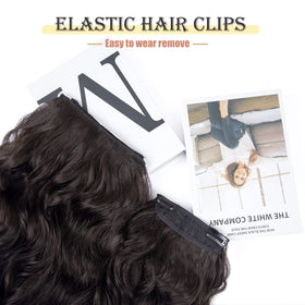 Vue arrière des extensions capillaires LEEONS 20 pouces