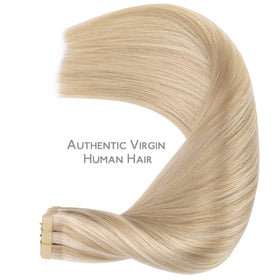 Vue arrière des extensions de cheveux Wennalife