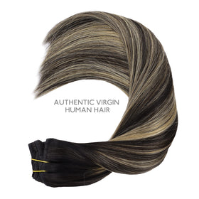 Vue arrière des extensions de cheveux Wennalife