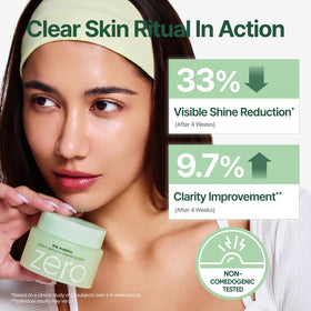 Vue arrière du baume nettoyant Matcha Clean It Zero