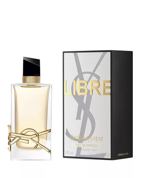 Vue arrière du flacon d'Eau de Parfum Yves Saint Laurent Libre