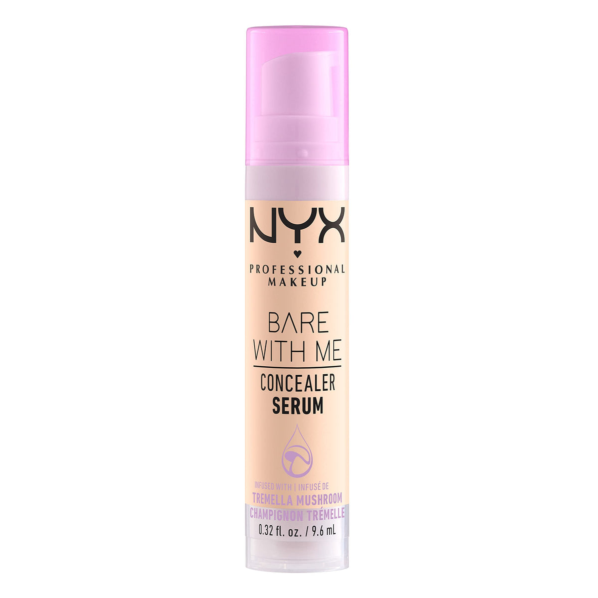 Vue arrière du flacon de Sérum Correcteur NYX