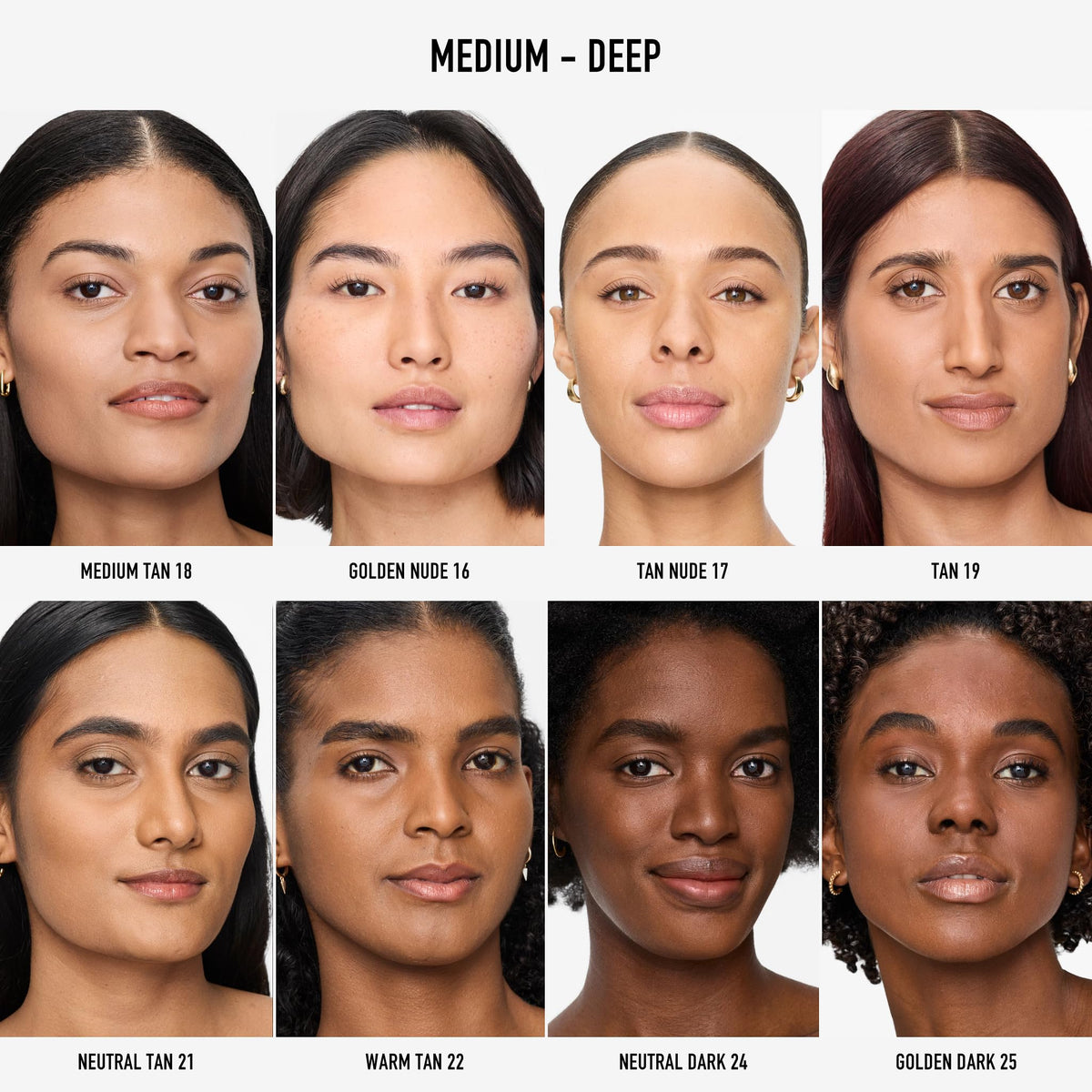 Vue arrière du fond de teint minéral poudré mat bareMinerals 100g