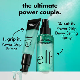 Vue arrière du Spray Fixateur Dewy Power Grip e.l.f.