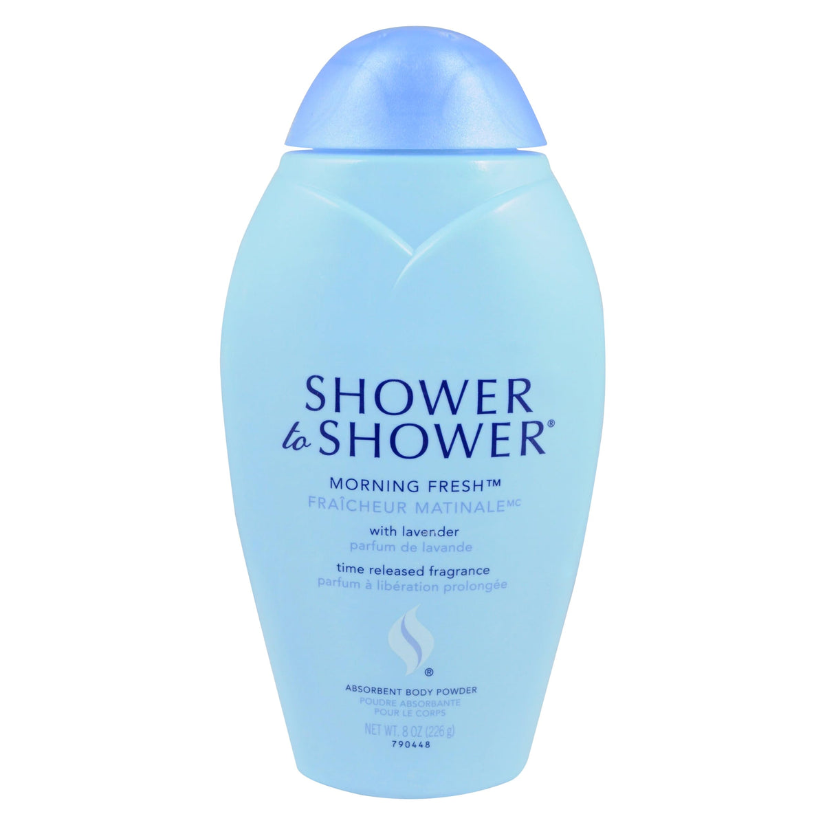 Vue avant de la poudre corporelle Shower To Shower