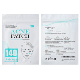 Vue d'ensemble des patches acné TKTK dans leur emballage