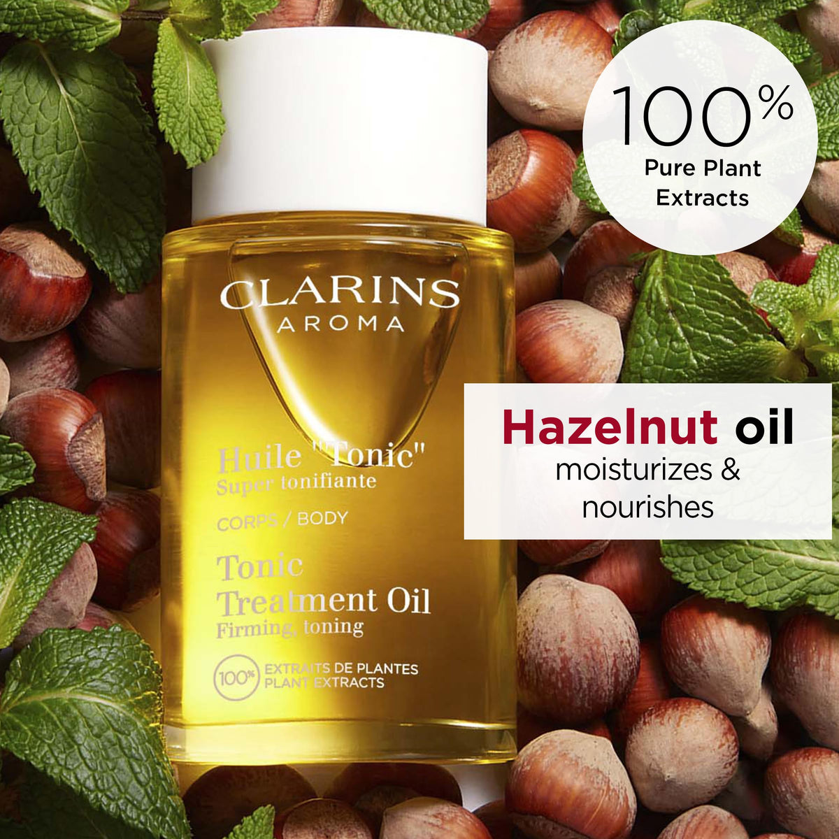 Vue d'ensemble du coffret de soins CLARINS