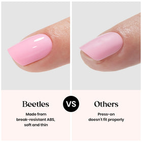 Vue d'ensemble du kit d'ongles pressés beetles