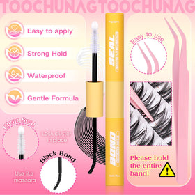 Vue d'ensemble du kit de cils Manga TOOCHUNAG