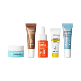Vue d'ensemble du kit de soins visage e.l.f.
