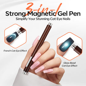 Vue d'ensemble du stylo magnétique modelones et ses accessoires