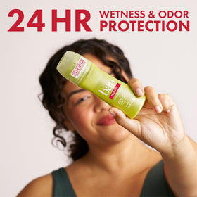 Vue de côté du déodorant Ban invisible 100ml