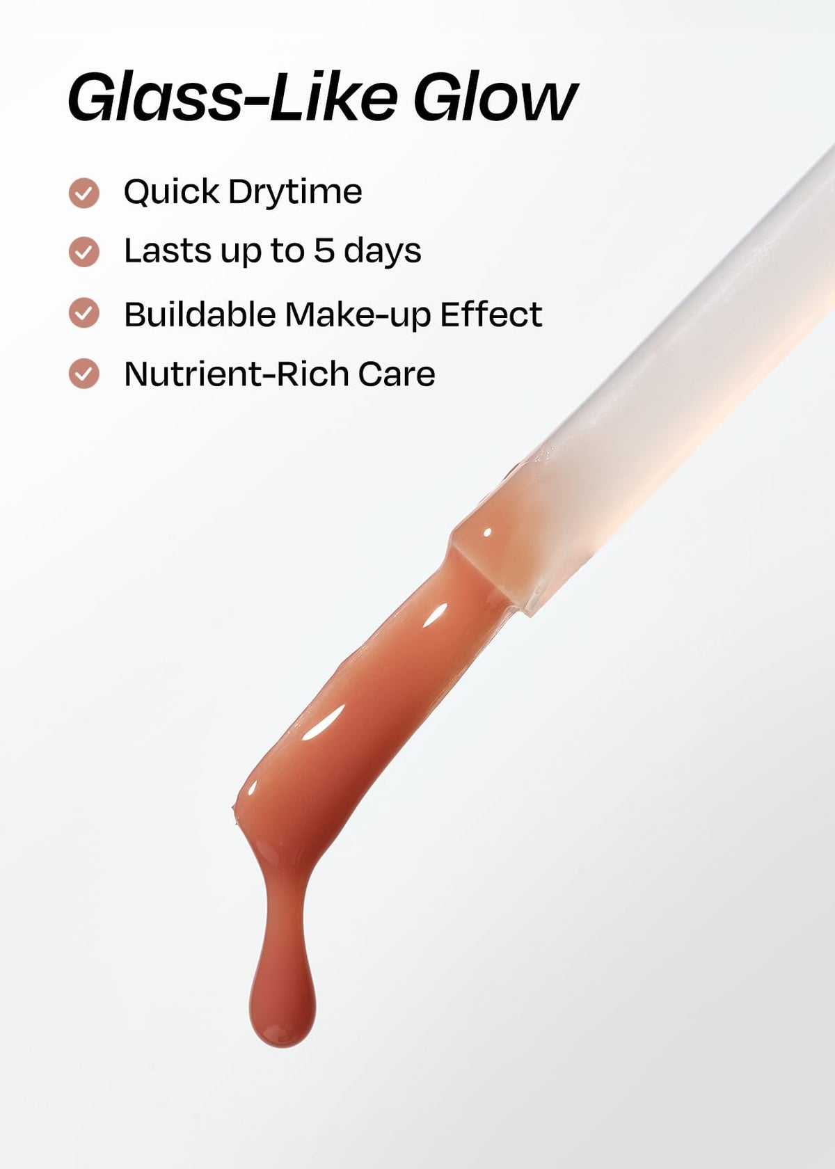 Vue de dessus du flacon ohora Natural Glow Milk Syrup
