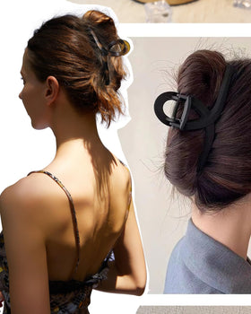 Vue de dos des clips à cheveux Nalodu, montrant leur design élégant