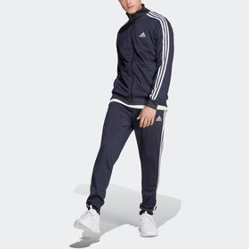 Vue de dos du survêtement adidas 3-Stripes Legend Ink