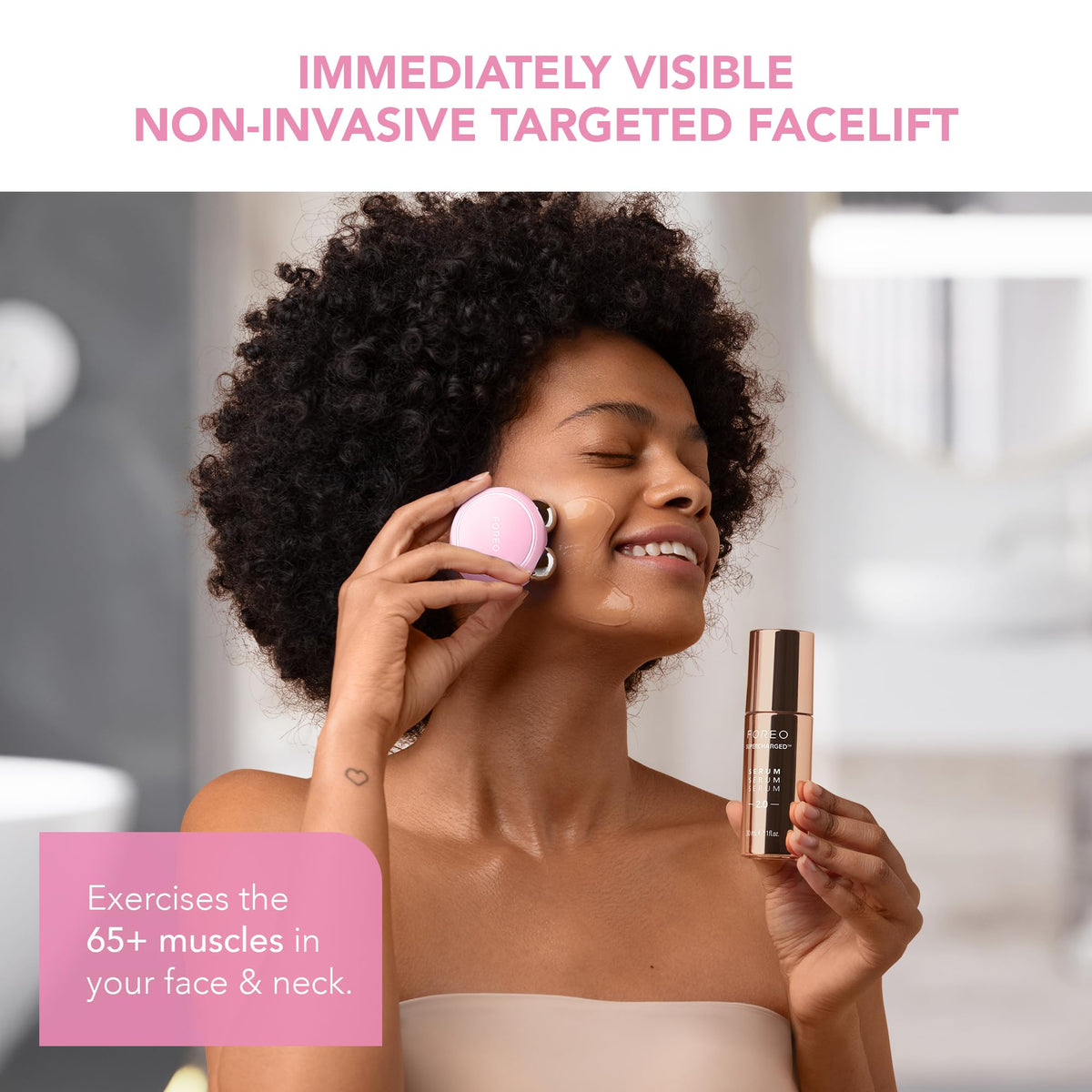 Vue de face de l'appareil FOREO BEAR Mini