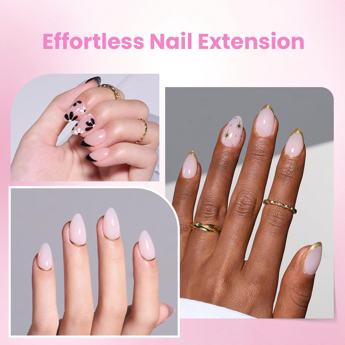 vue de face du kit Tipex Lite Apex avec ongles en gel