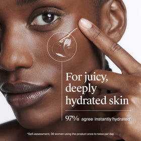 Vue de l'étiquette du gel hydratant Neutrogena Hydro support