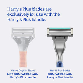 Vue de la manette Harry's Plus avec finition mate
