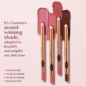 Vue de profil du crayon à lèvres Charlotte Tilbury