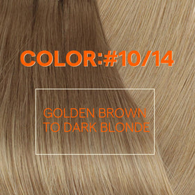 Vue des extensions de cheveux Full Shine en situation, coiffure élégante