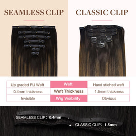 Vue des extensions de cheveux GOO GOO avec un style élégant