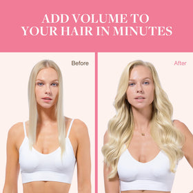 Vue des extensions de cheveux GOO GOO sur un modèle