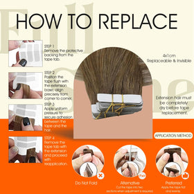 Vue des extensions Full Shine montrant la légèreté