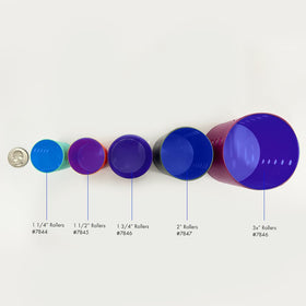Vue des rouleaux DONNA en rangement
