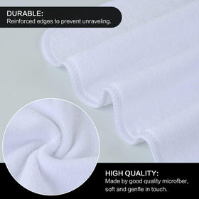 Vue des serviettes en microfibre SINLAND, texture douce et agréable