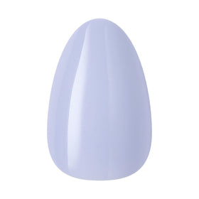 Vue du côté des faux ongles KISS Press On Nails Flee Bleu
