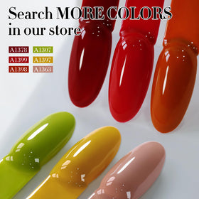 Vue du gel polish Double Rhythm près d'une lampe UV