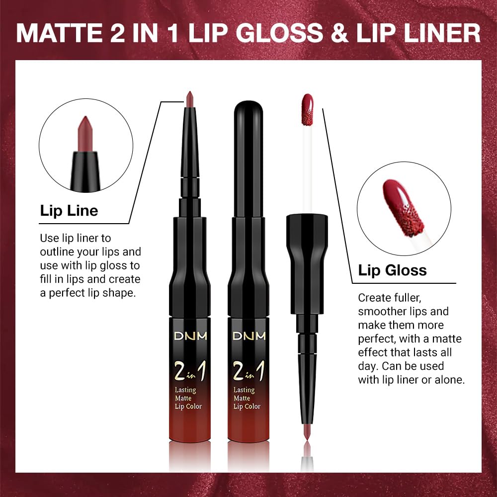 Vue du rouge à lèvres liquide evpct avec finition mate