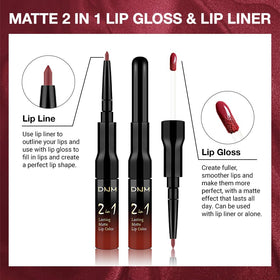 Vue du rouge à lèvres liquide evpct avec finition mate