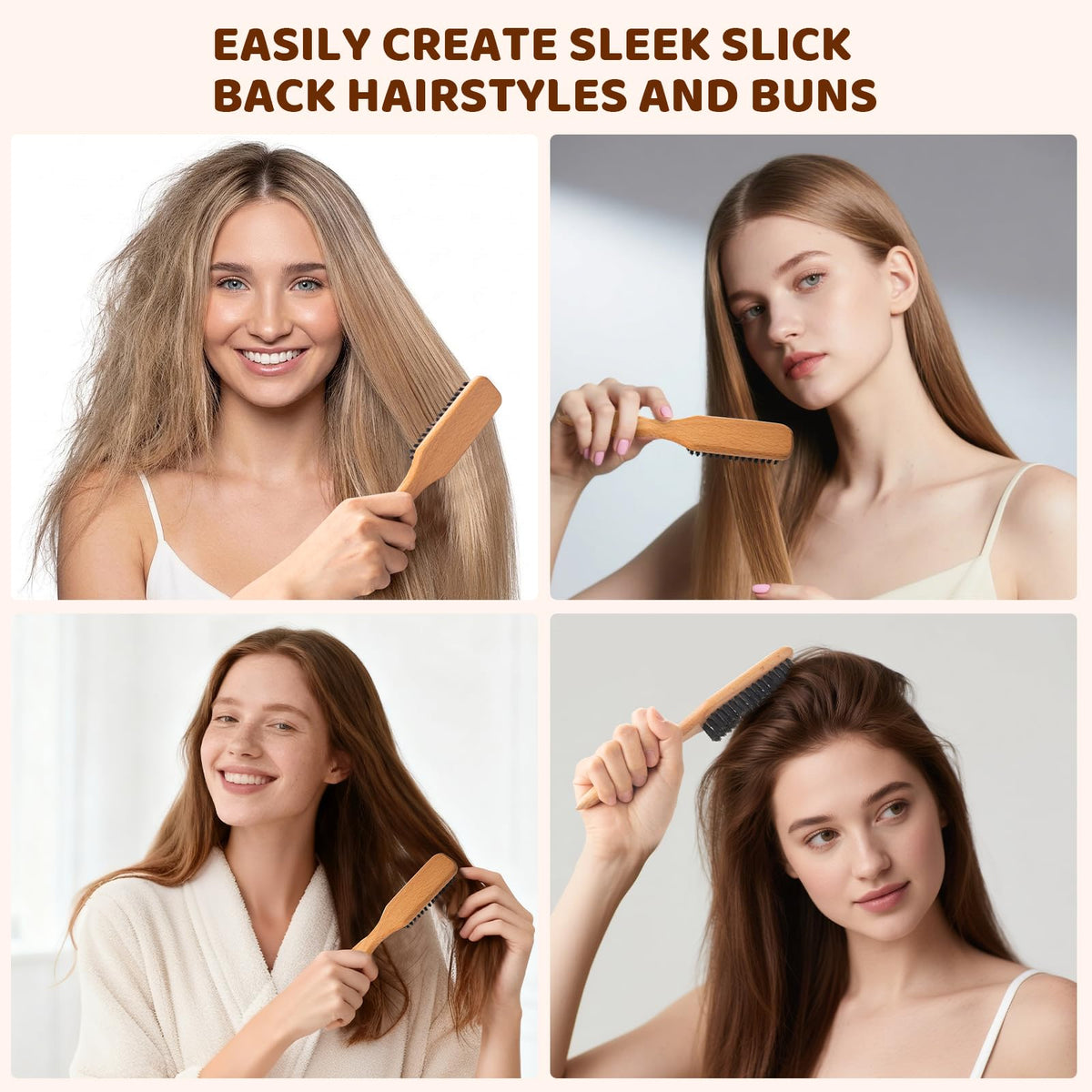 Vue du set de brosses ZVOREI avec tous les outils