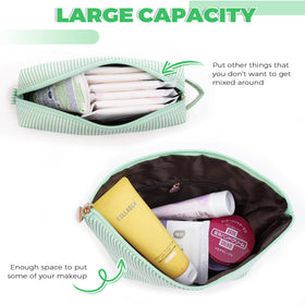 Vue intérieure de la trousse de maquillage Btffitting